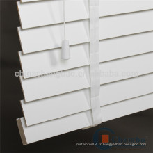 Hotsale ladder tape design white faux vitres en bois